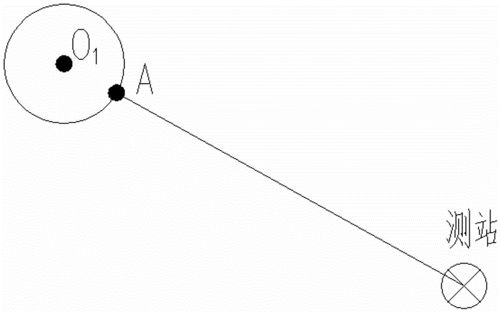 Detection method for perpendicularity of pier stand column