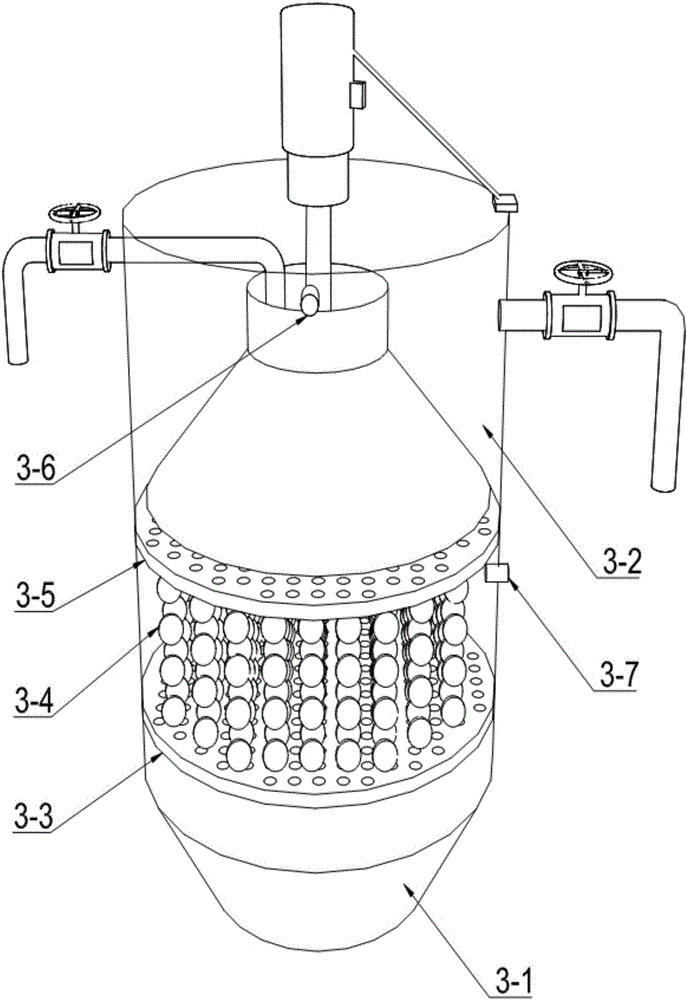 Device for treating oil dirt in sewage with rotational flow method and removal method of oil dirt in sewage with rotational flow method