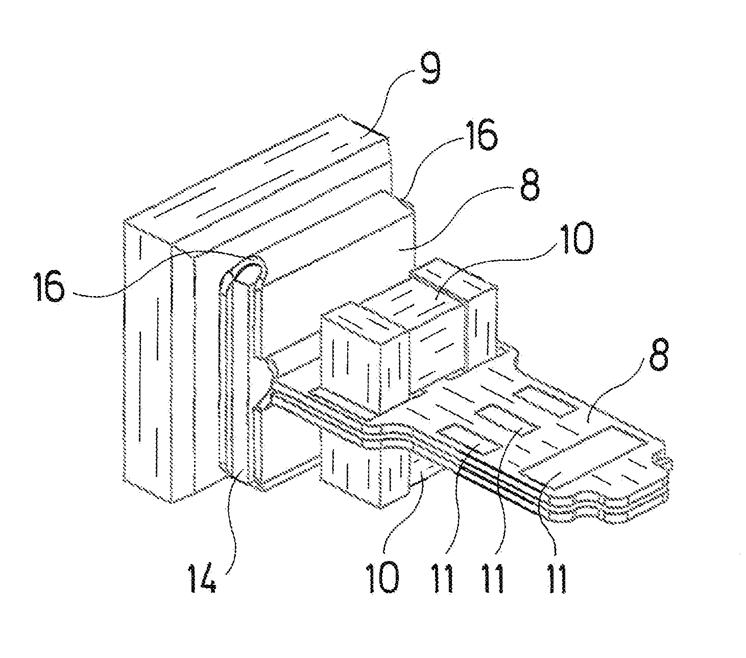 Assembly for a video endoscope