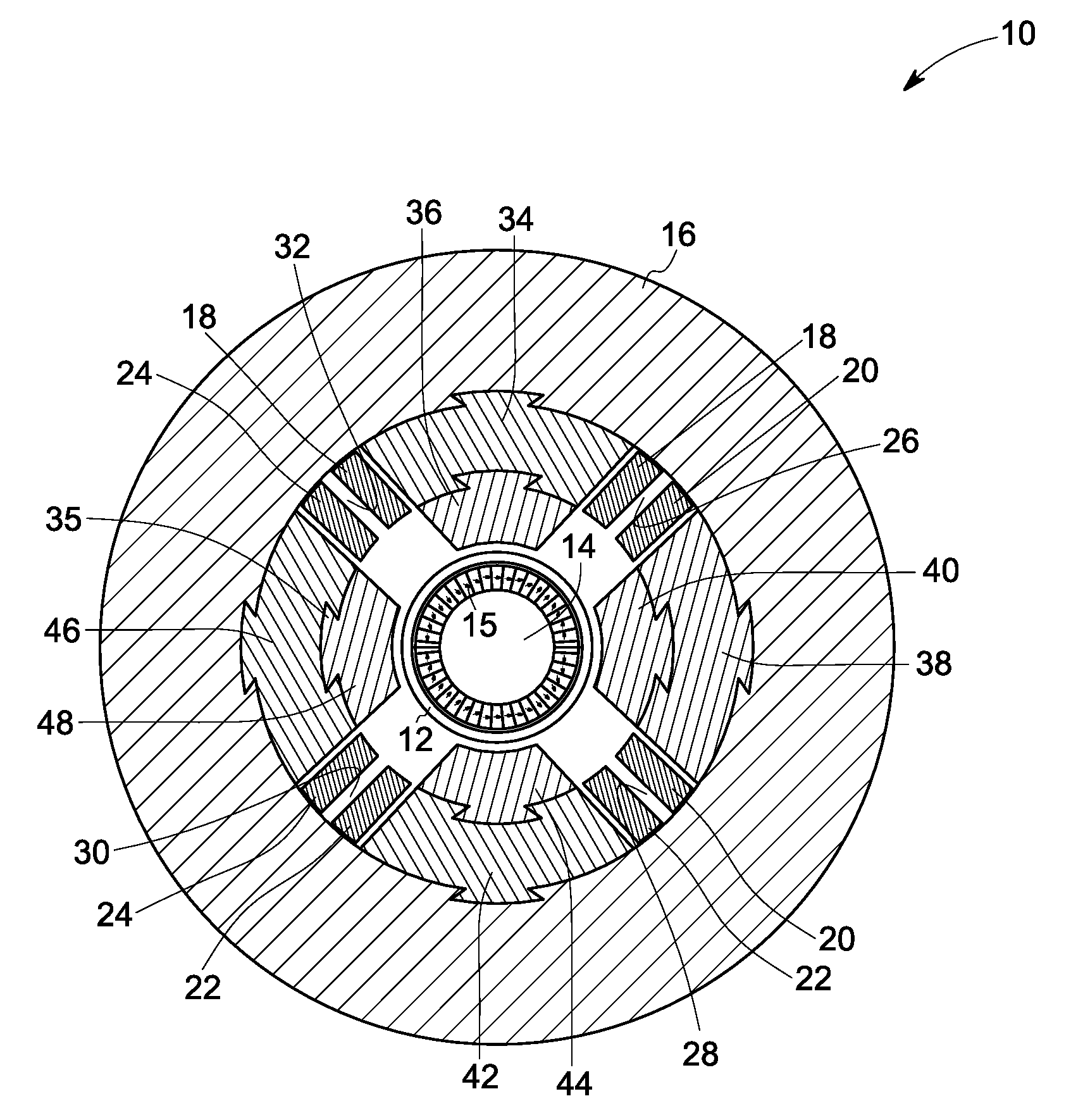 Assembly and method for magnetization of permanent magnet rotors in electrical machines