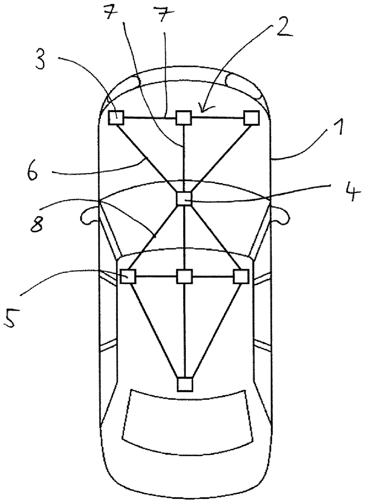 Method for operating ethernet on-board network of motor vehicle, control unit, and ethernet on-board network