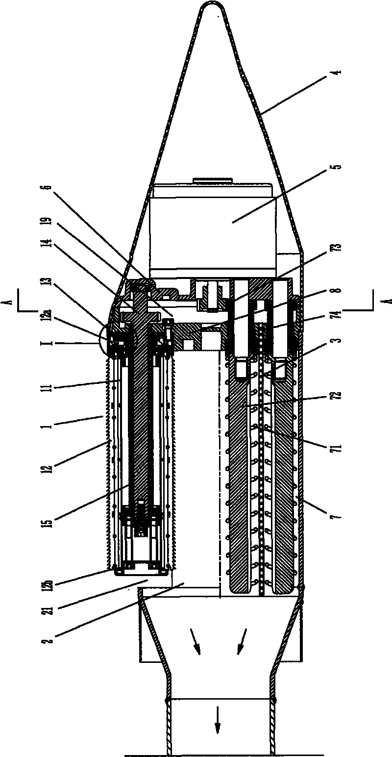 Picking head assembly of fully automatic cotton picker