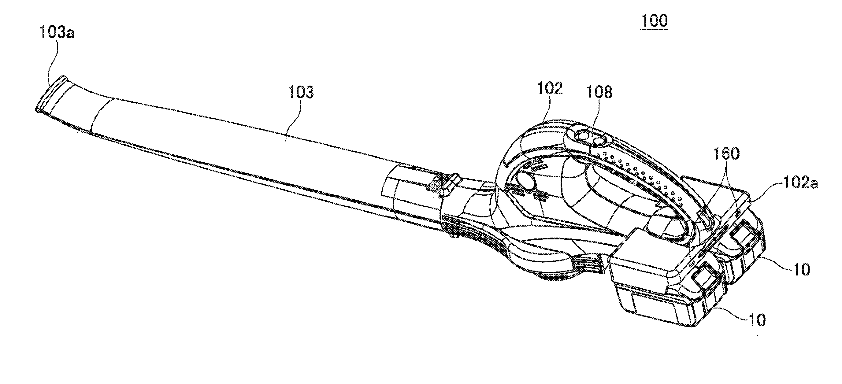 Electric tool powered by a plurality of battery packs and adapter therefor