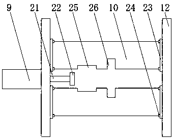 Chamfering grinding device used for motor stator and operation method of chamfering grinding device