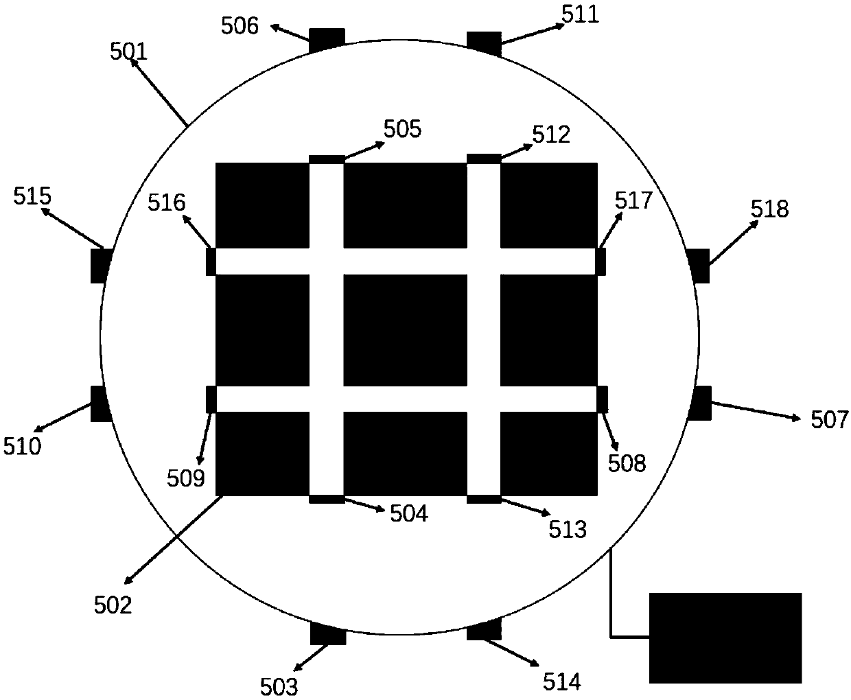 A Fabry-Perot cavity device capable of simultaneous multi-beam laser frequency stabilization