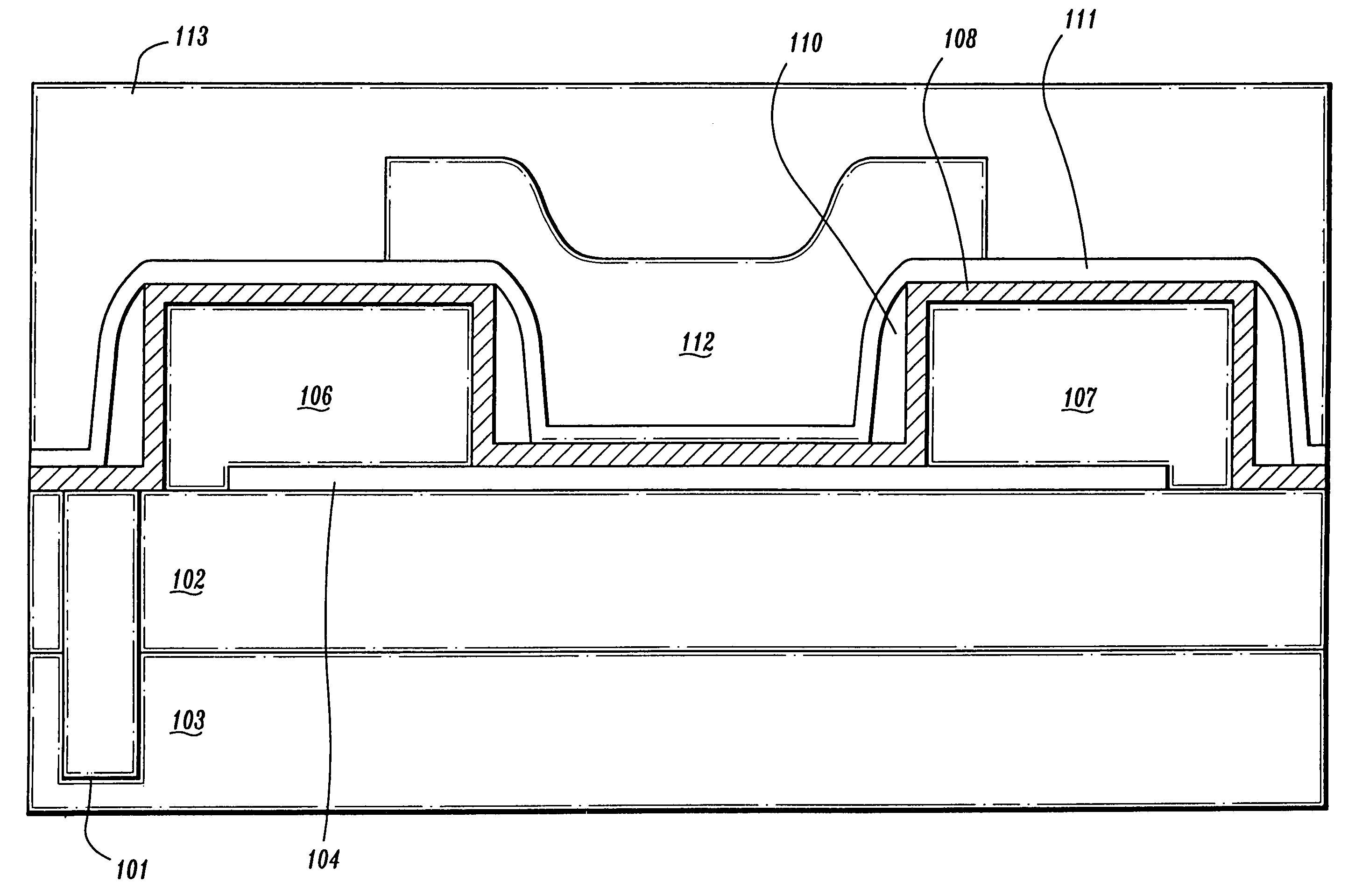 Self-aligned nanotube field effect transistor and method of fabricating same