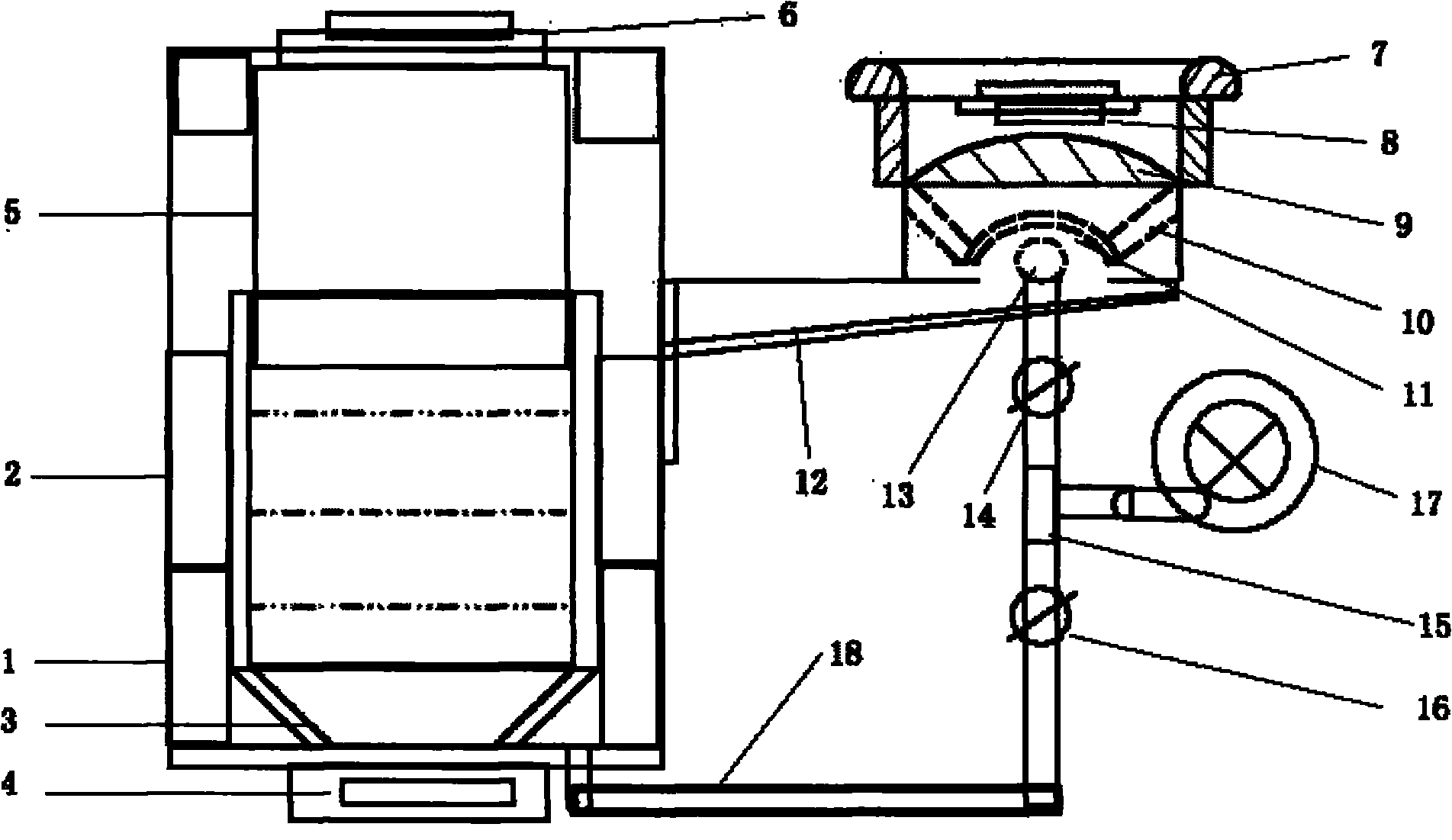 Novel tar-free stove integral gasifier