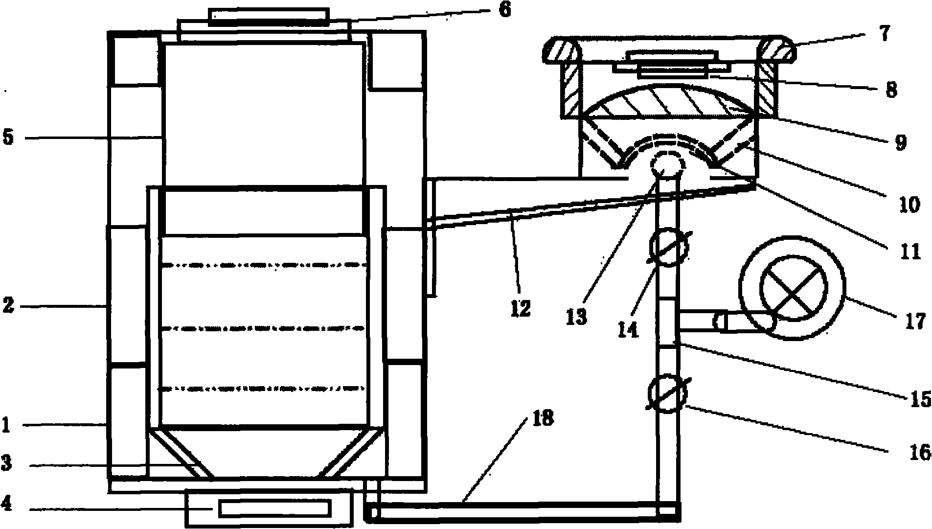 Novel tar-free stove integral gasifier