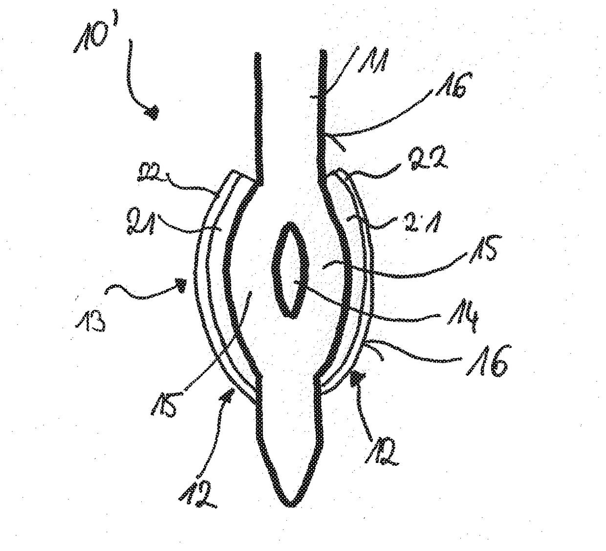 Electrical contact element, press-in pin, bushing, and leadframe