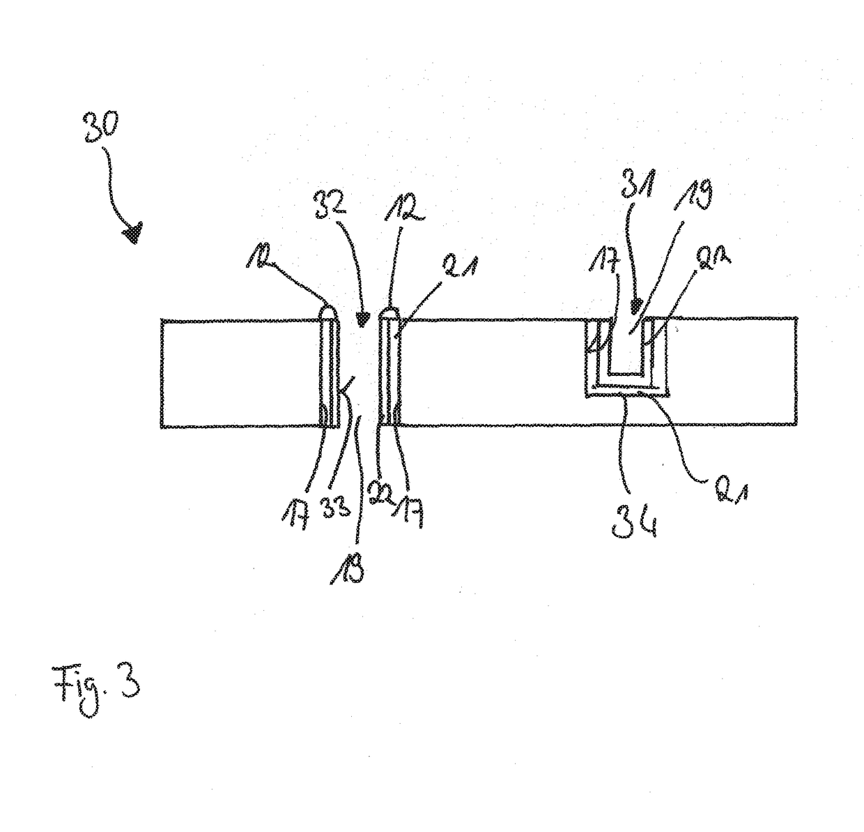 Electrical contact element, press-in pin, bushing, and leadframe