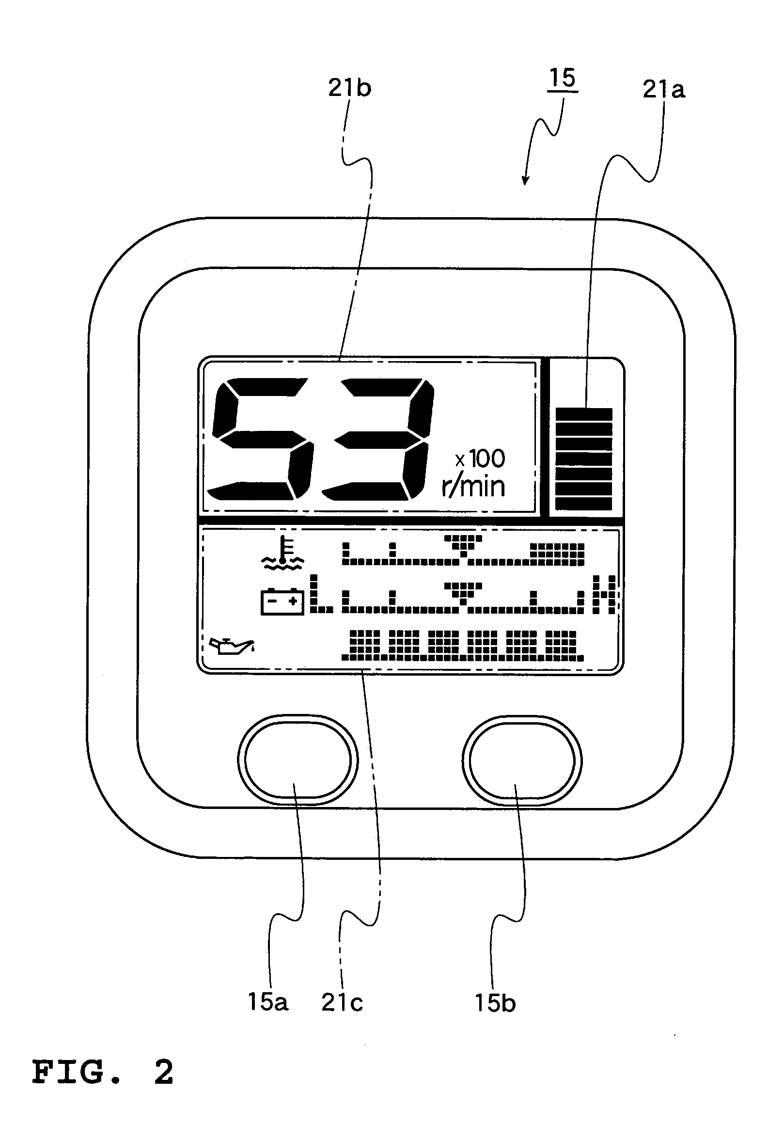 Trim angle correction indicating system for outboard motor