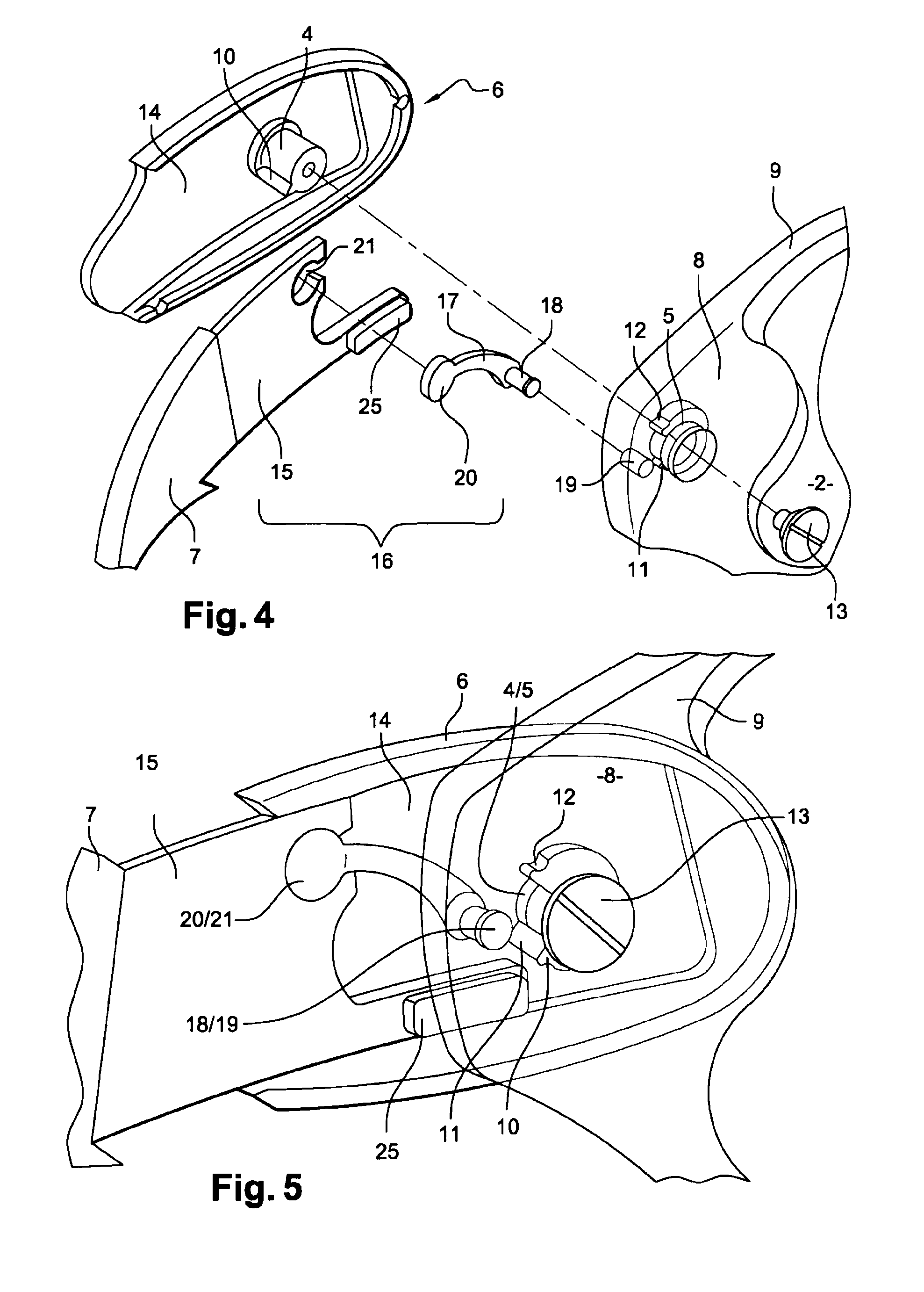 Spectacles having retractable sidepieces