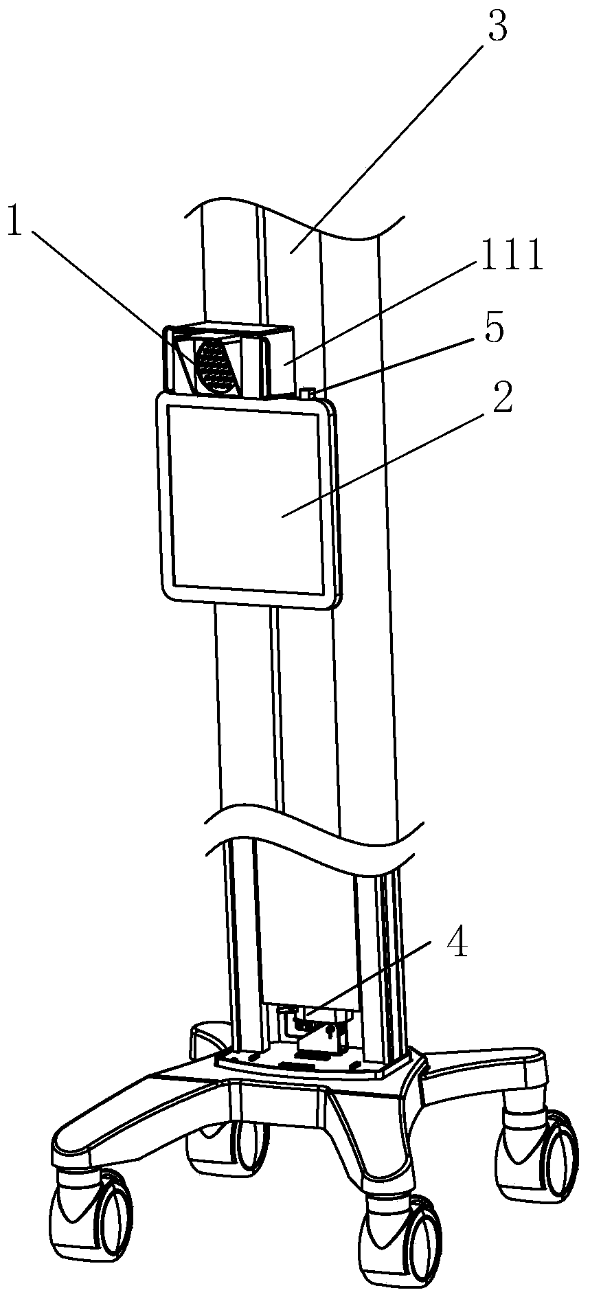 Vision screening method, terminal and device and storage medium of device