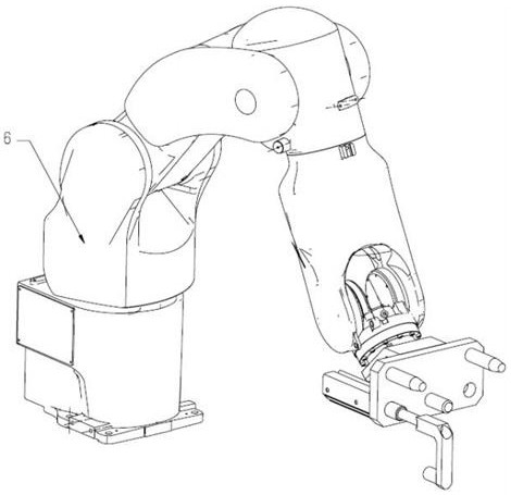 Flexible clamping jig for automobile bumper