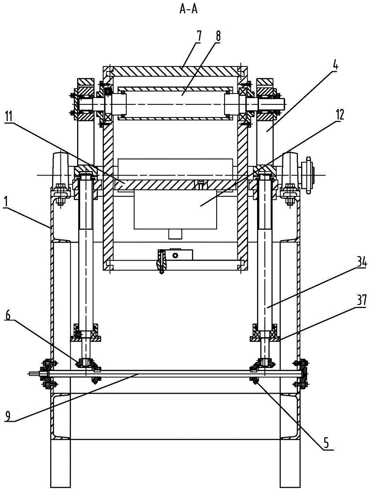 Continuous wood dynamic elastic modulus eccentric pressure roller testing equipment and method