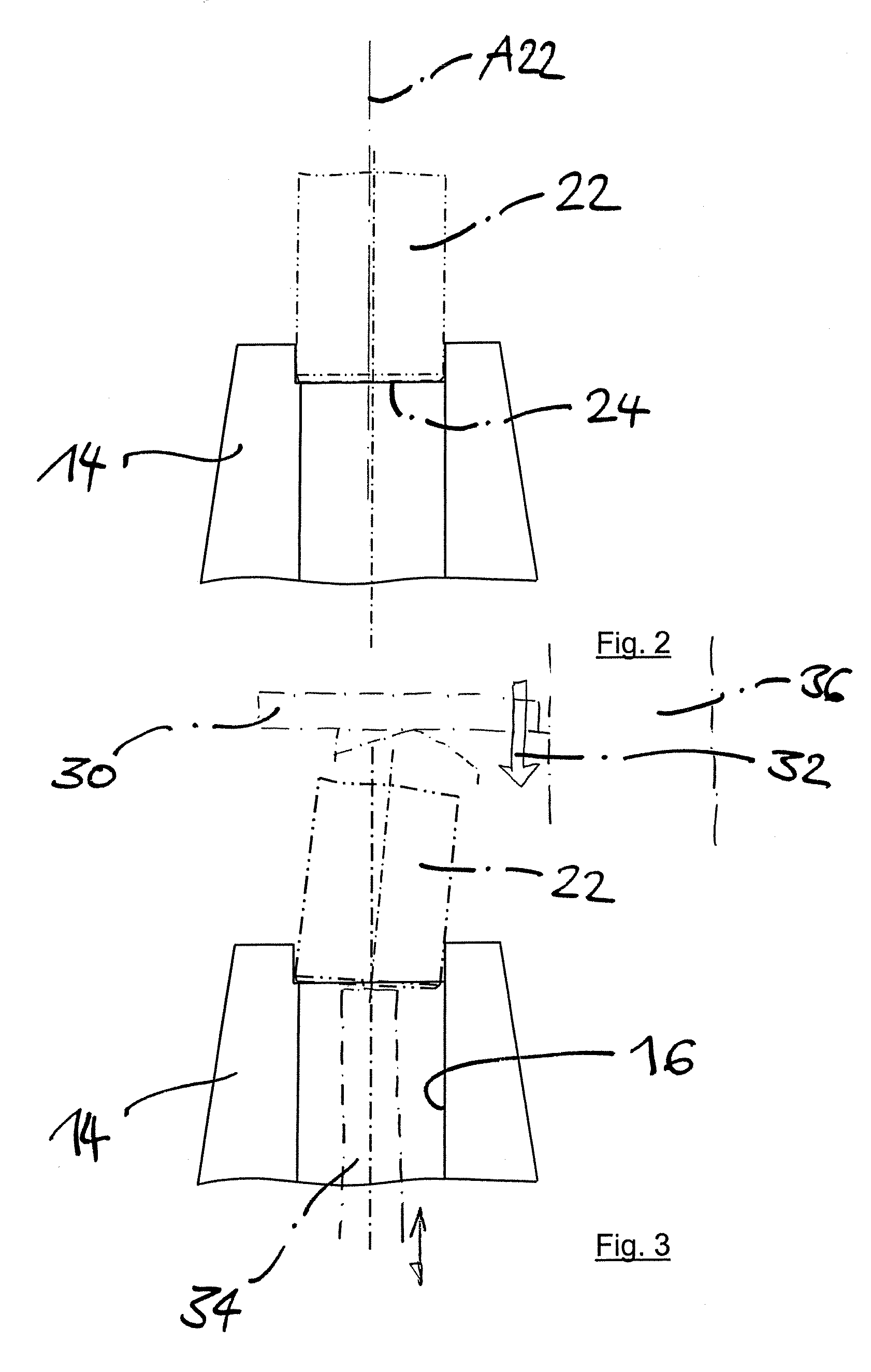 Shrink-fit chuck with eccentric positioning