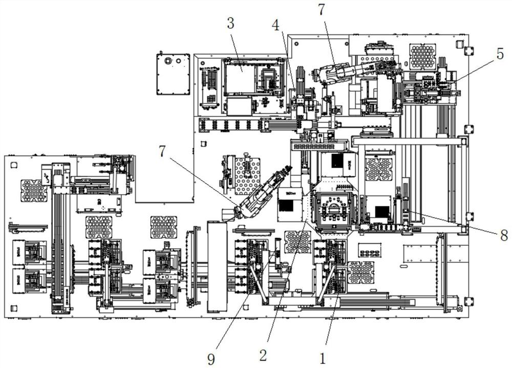 Flexible OLED cover plate laminating and assembling equipment