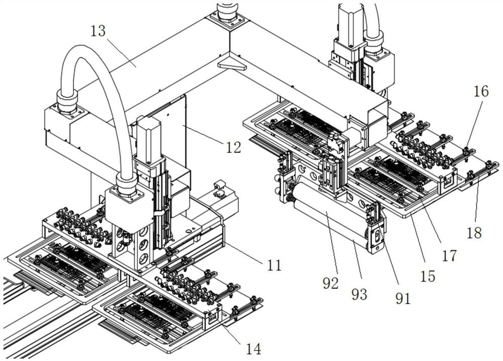 Flexible OLED cover plate laminating and assembling equipment