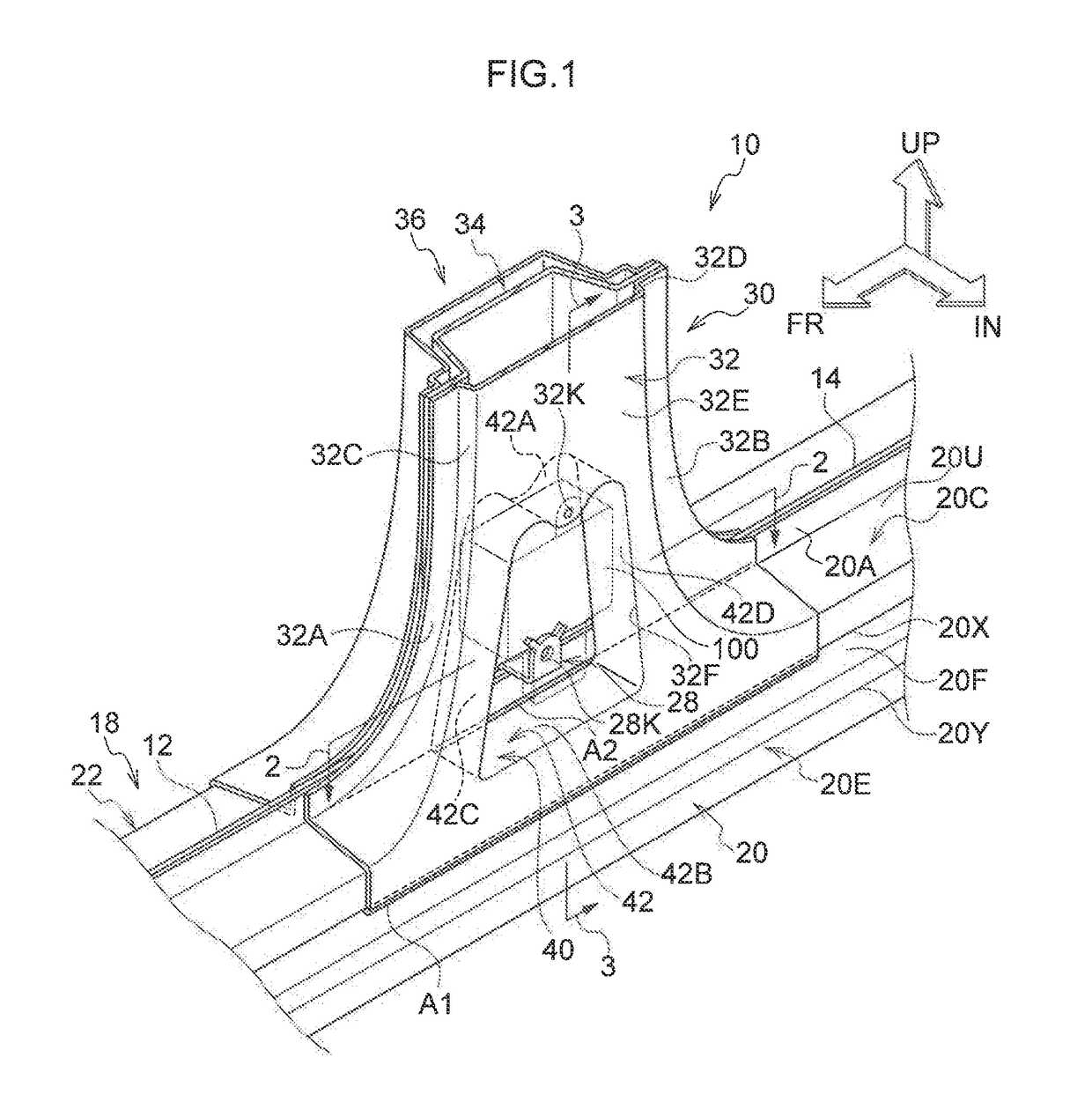 Vehicle side structure