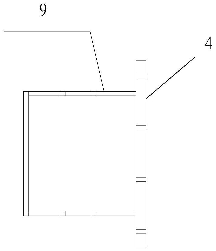 A replaceable partially filled composite structure frame assembly node and its preparation method