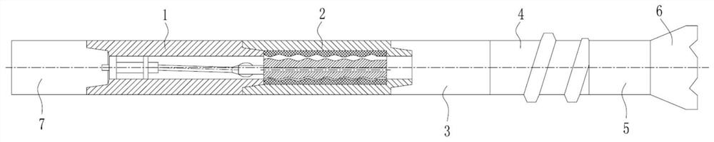 A contact-type over-the-wire motor conversion and cancellation assembly and an electrical signal transmission method