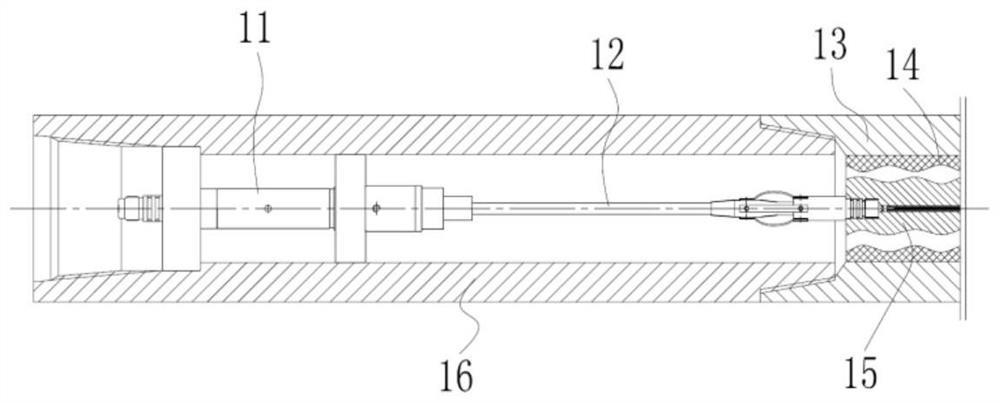 A contact-type over-the-wire motor conversion and cancellation assembly and an electrical signal transmission method