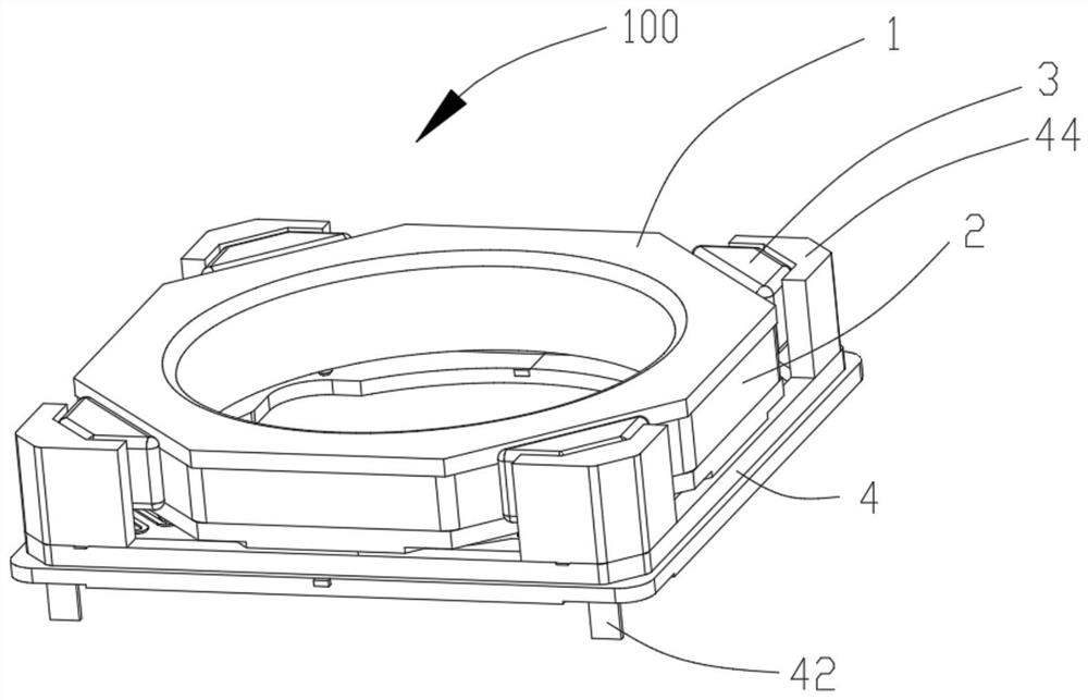 Base assembly, voice coil motor and manufacturing method of voice coil motor