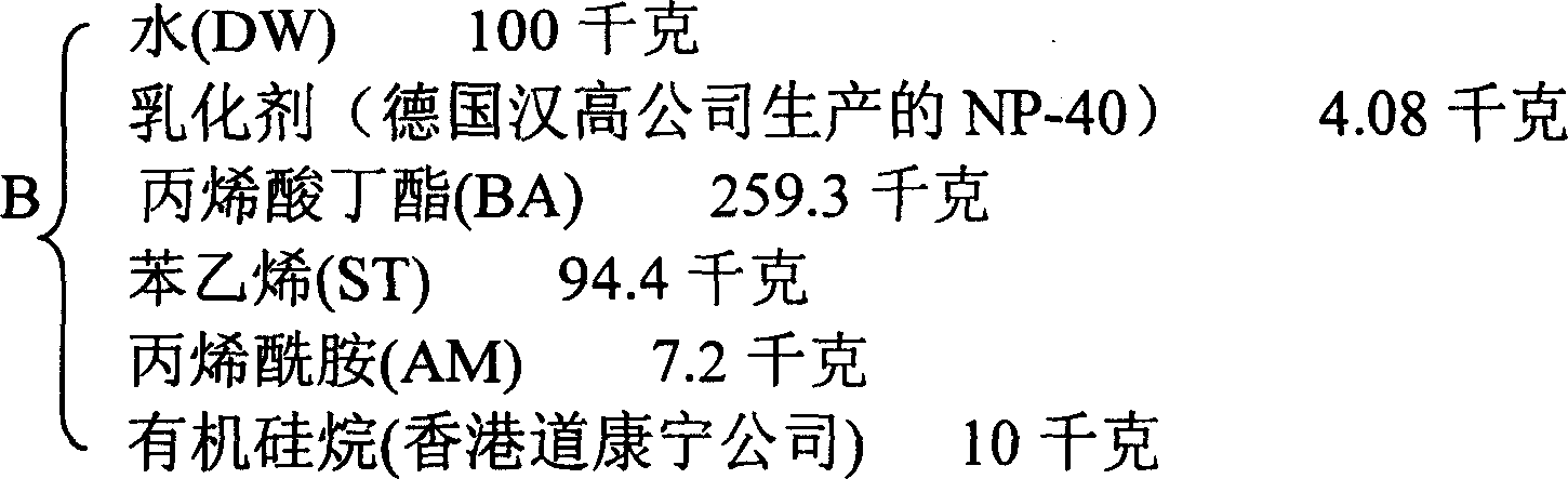 Composite adhesive specially for heat insulating polystyrene outer-wall board