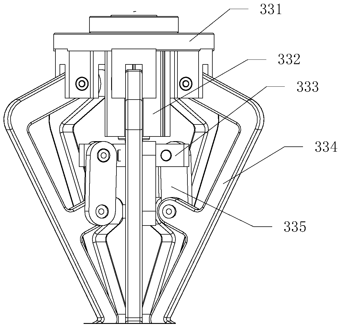 Tire bladder spray machine