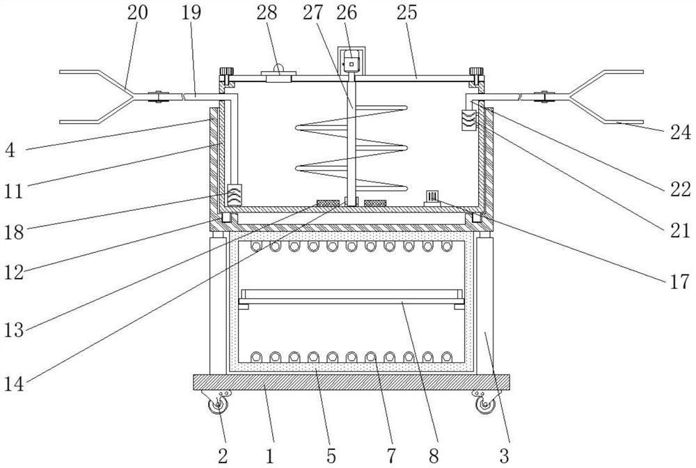 Extracorporeal circulation hyperthermic perfusion therapeutic apparatus