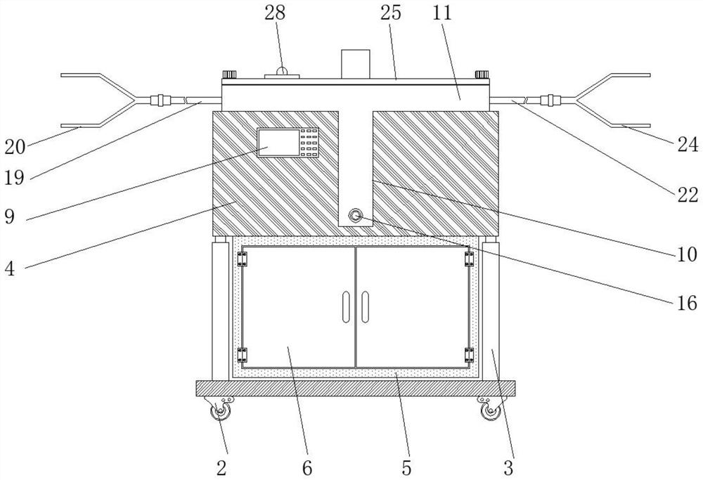 Extracorporeal circulation hyperthermic perfusion therapeutic apparatus