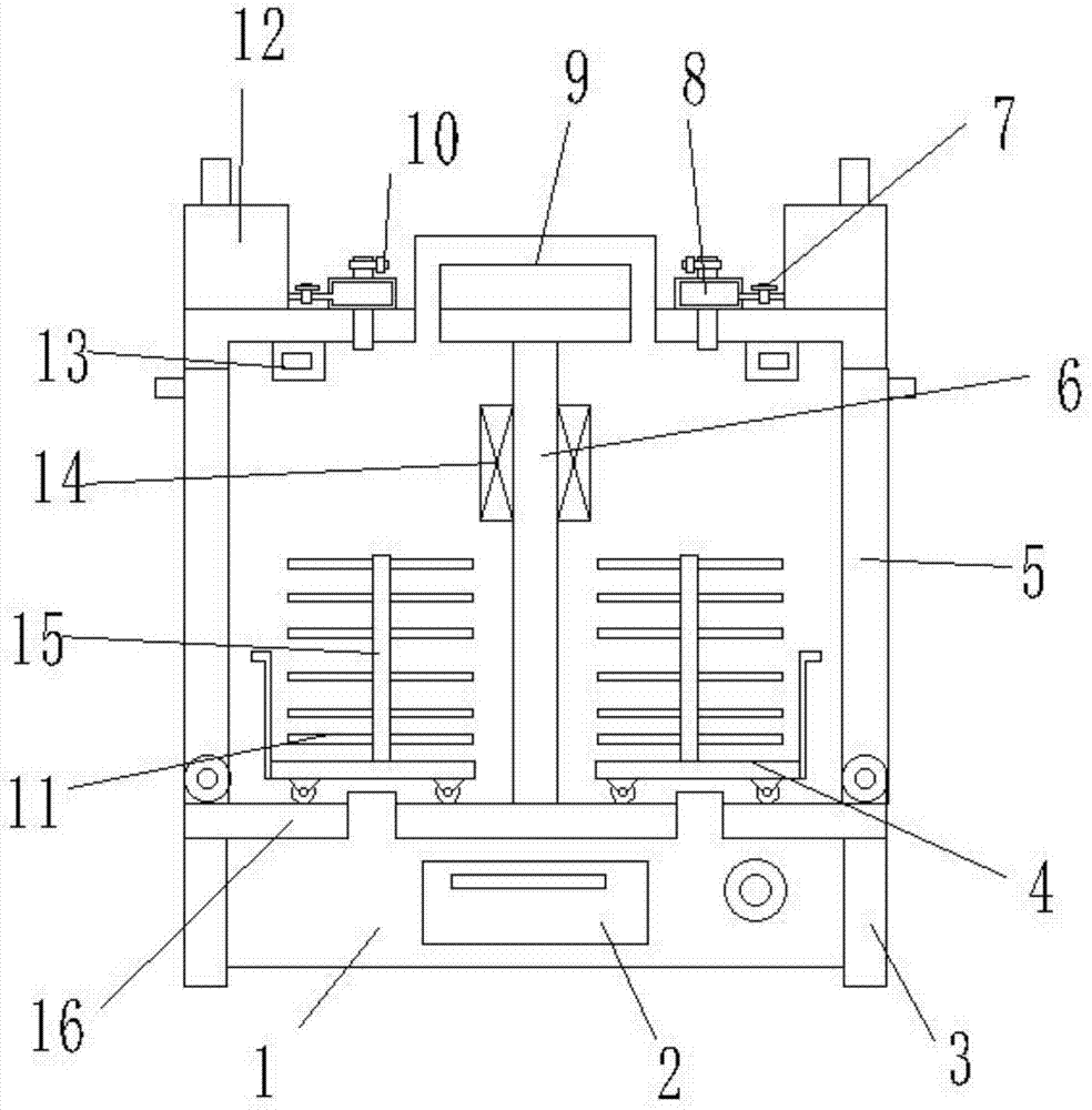 Environment-friendly smoke baking device for black tea processing