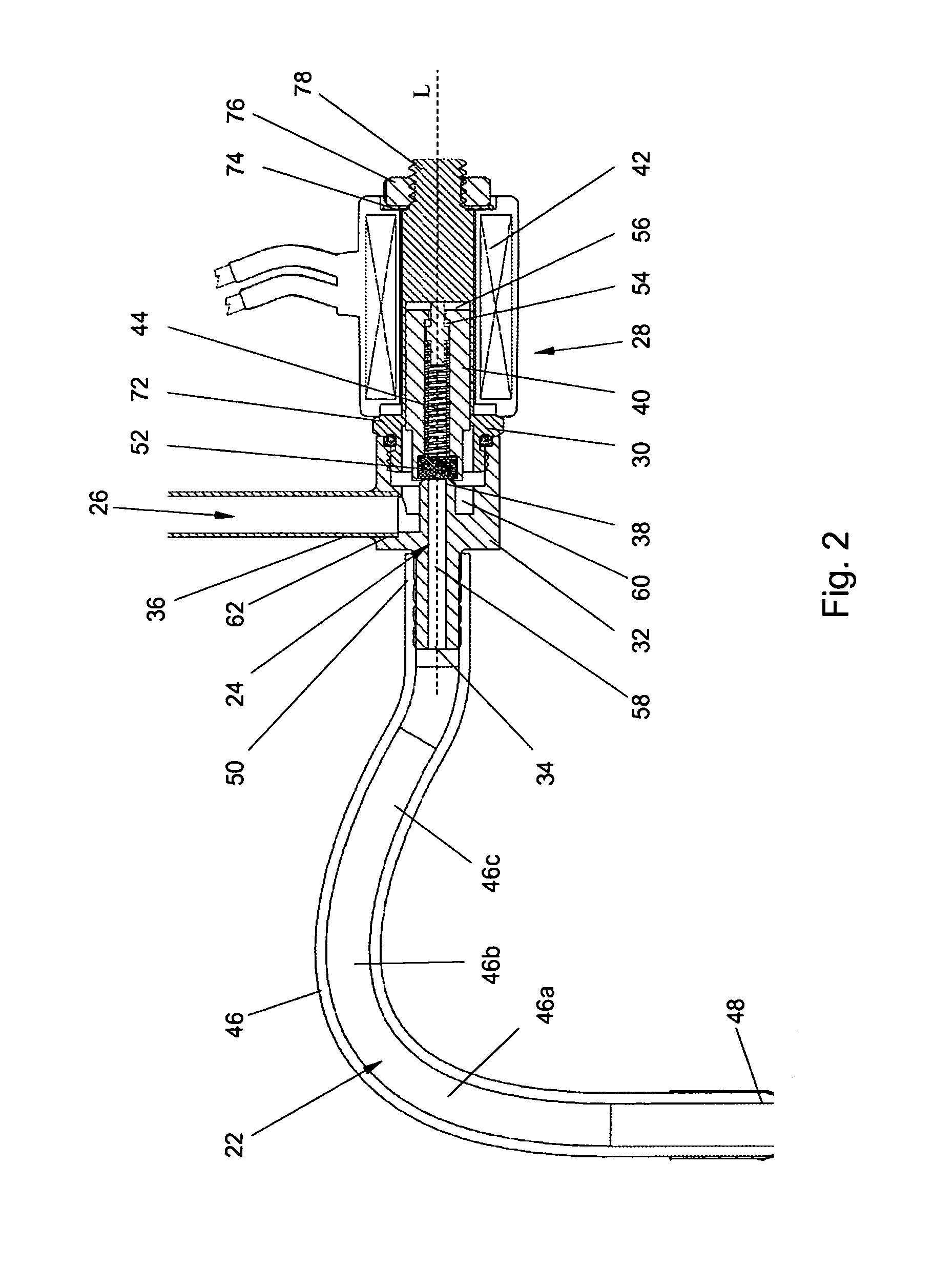 Apparatus for dispensing hot or boiling water