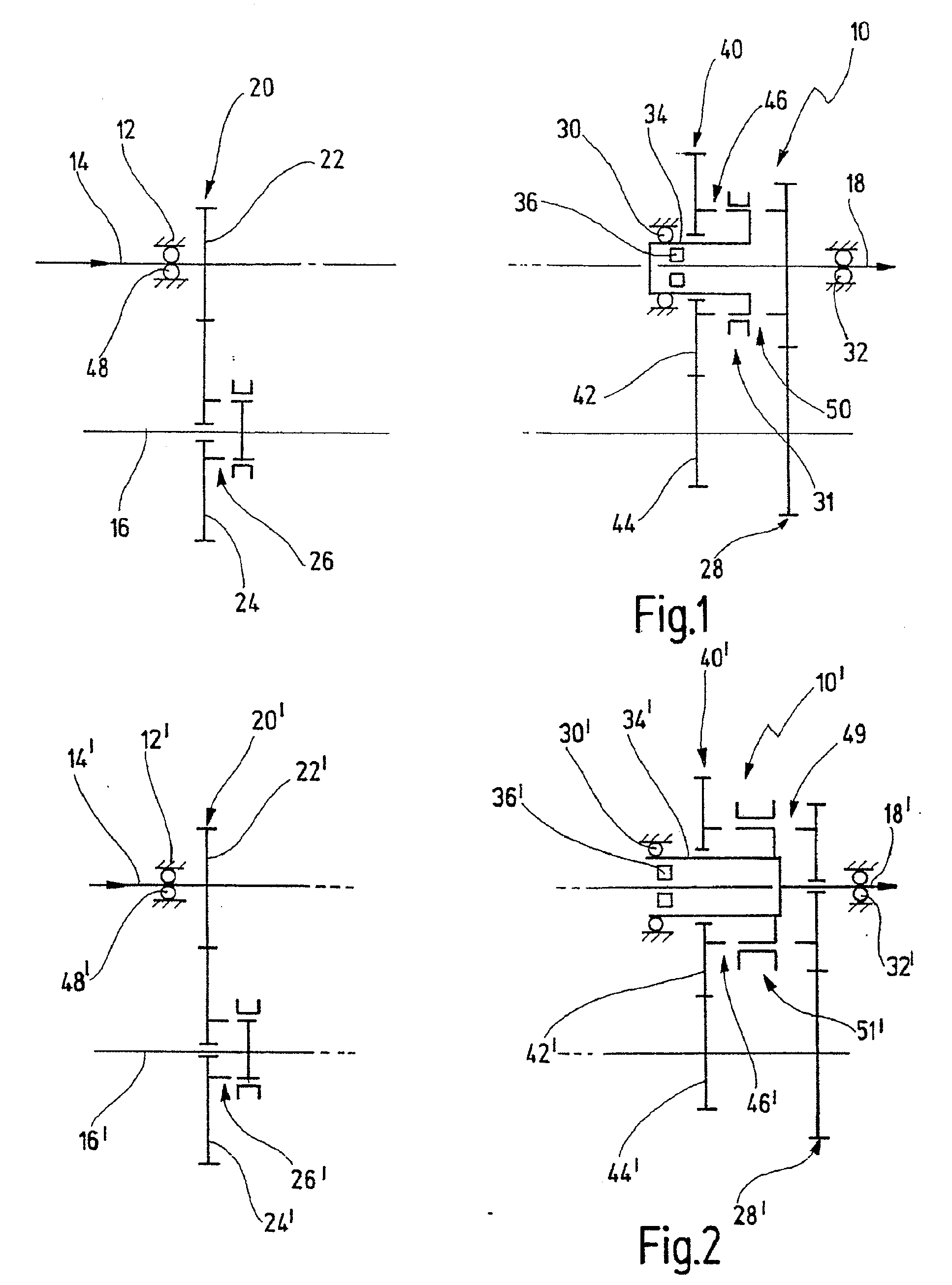 Step-by-step variable transmission