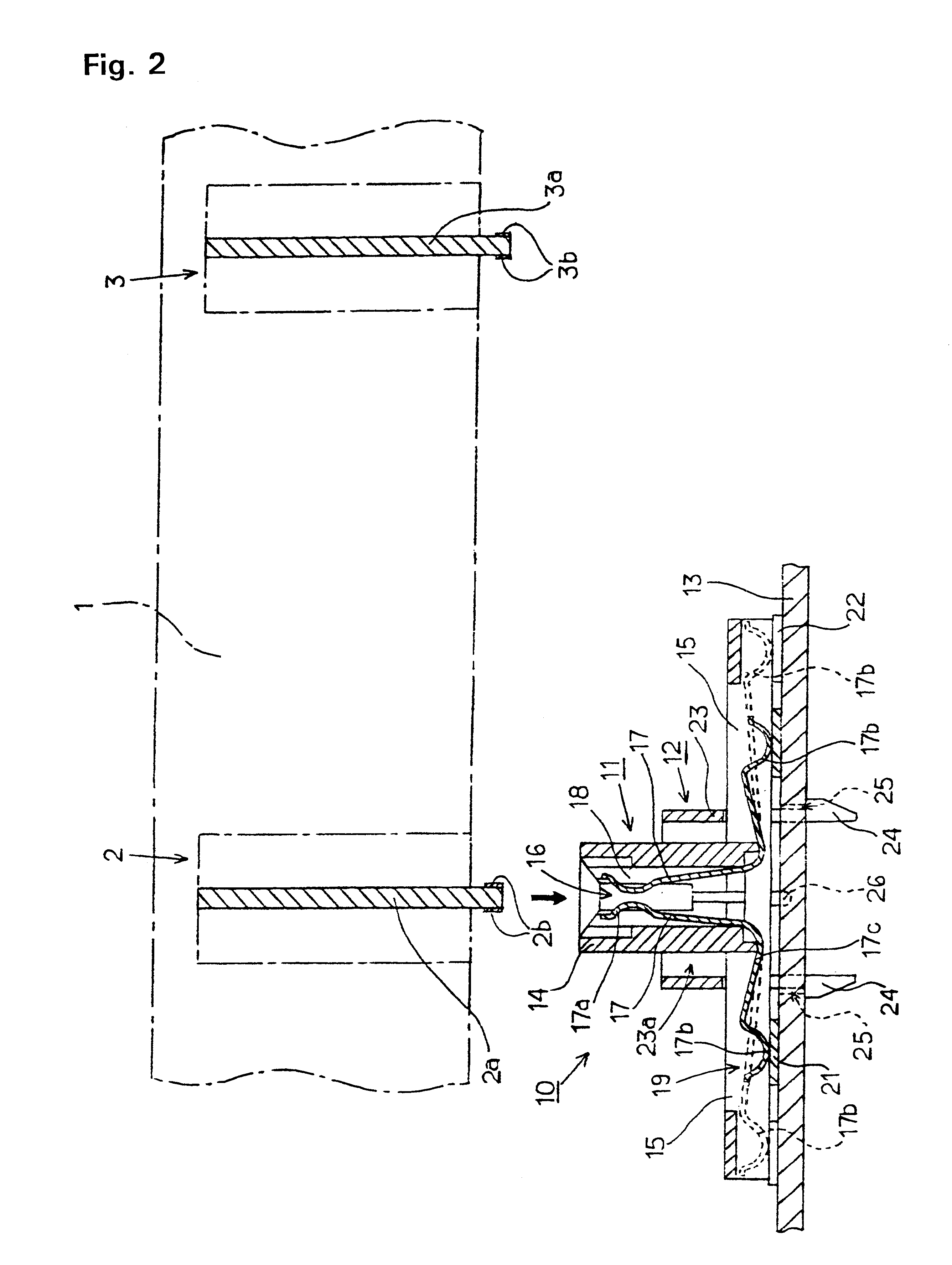 Floating connector