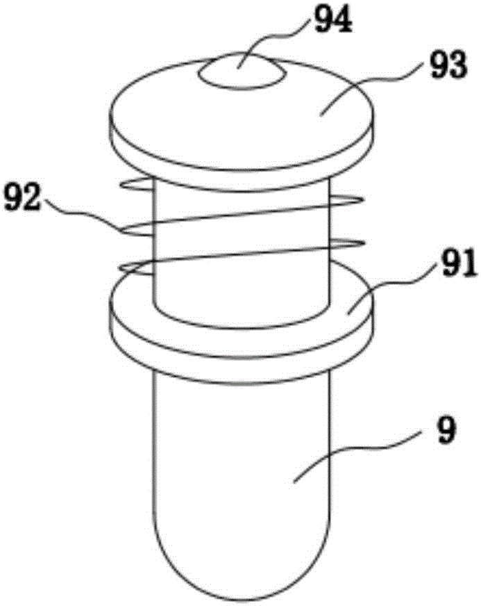 Water collecting pipe and drain concealed pipe unloading and quick mounting structure