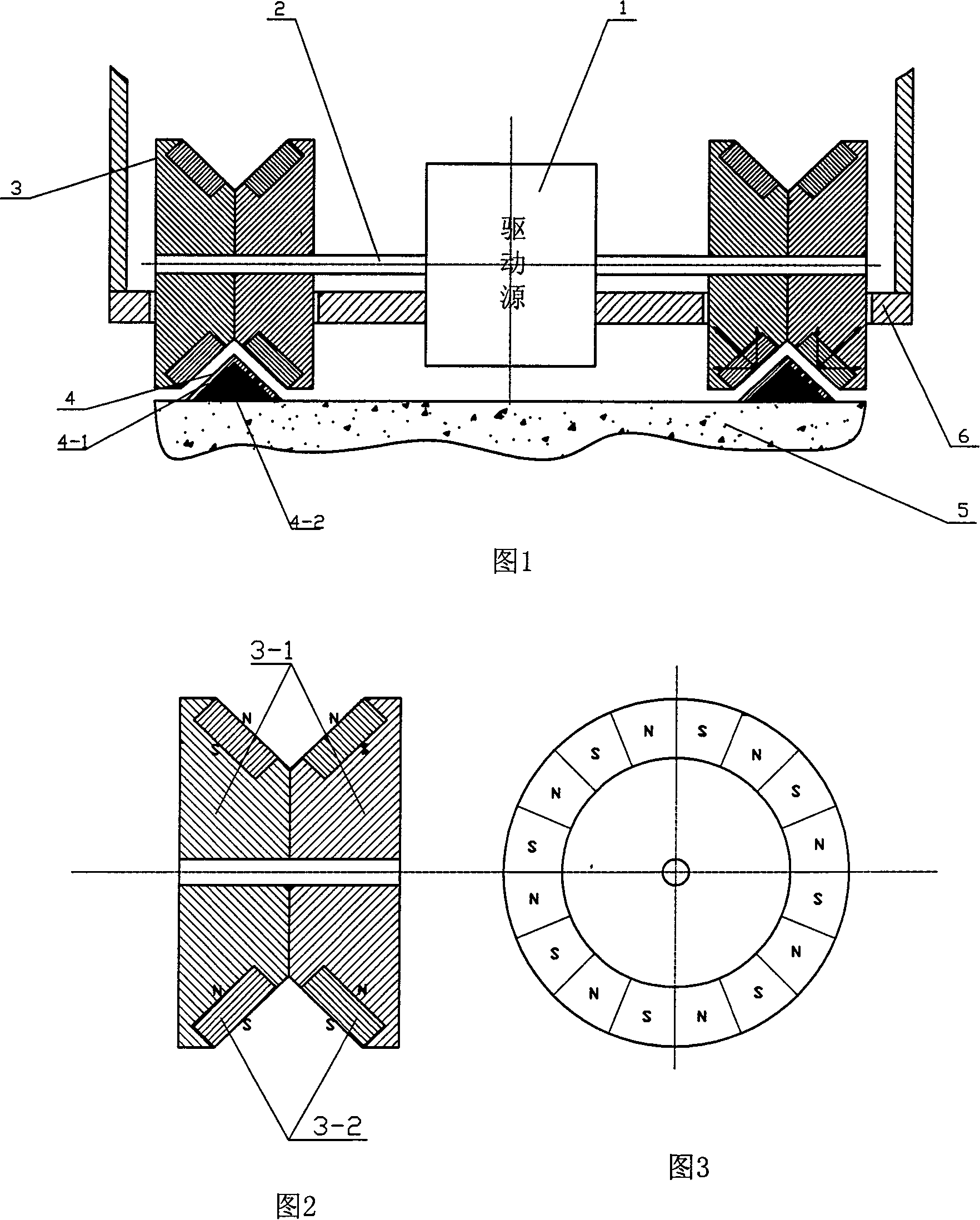 Permanent magnetic force vehicle