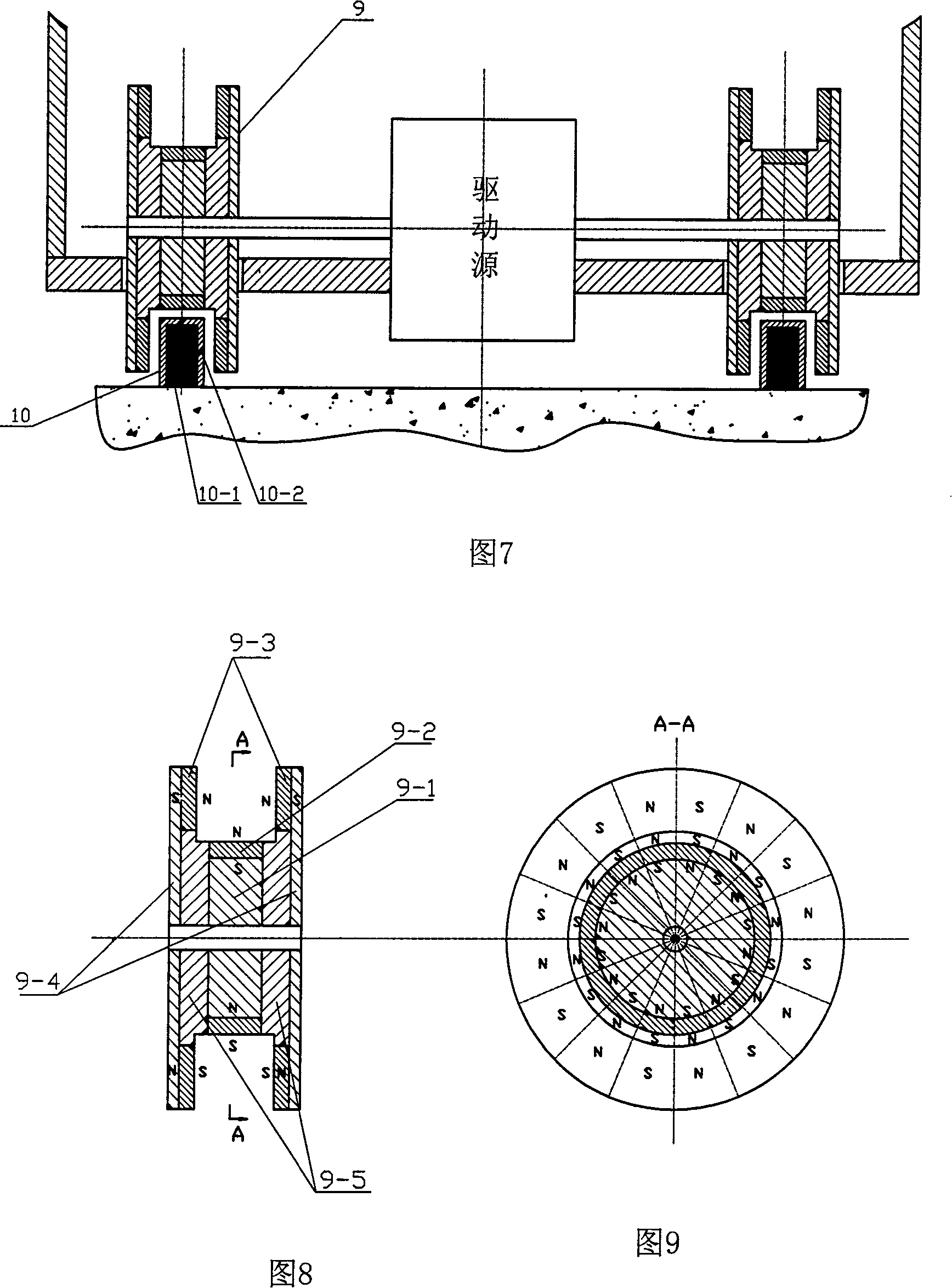 Permanent magnetic force vehicle