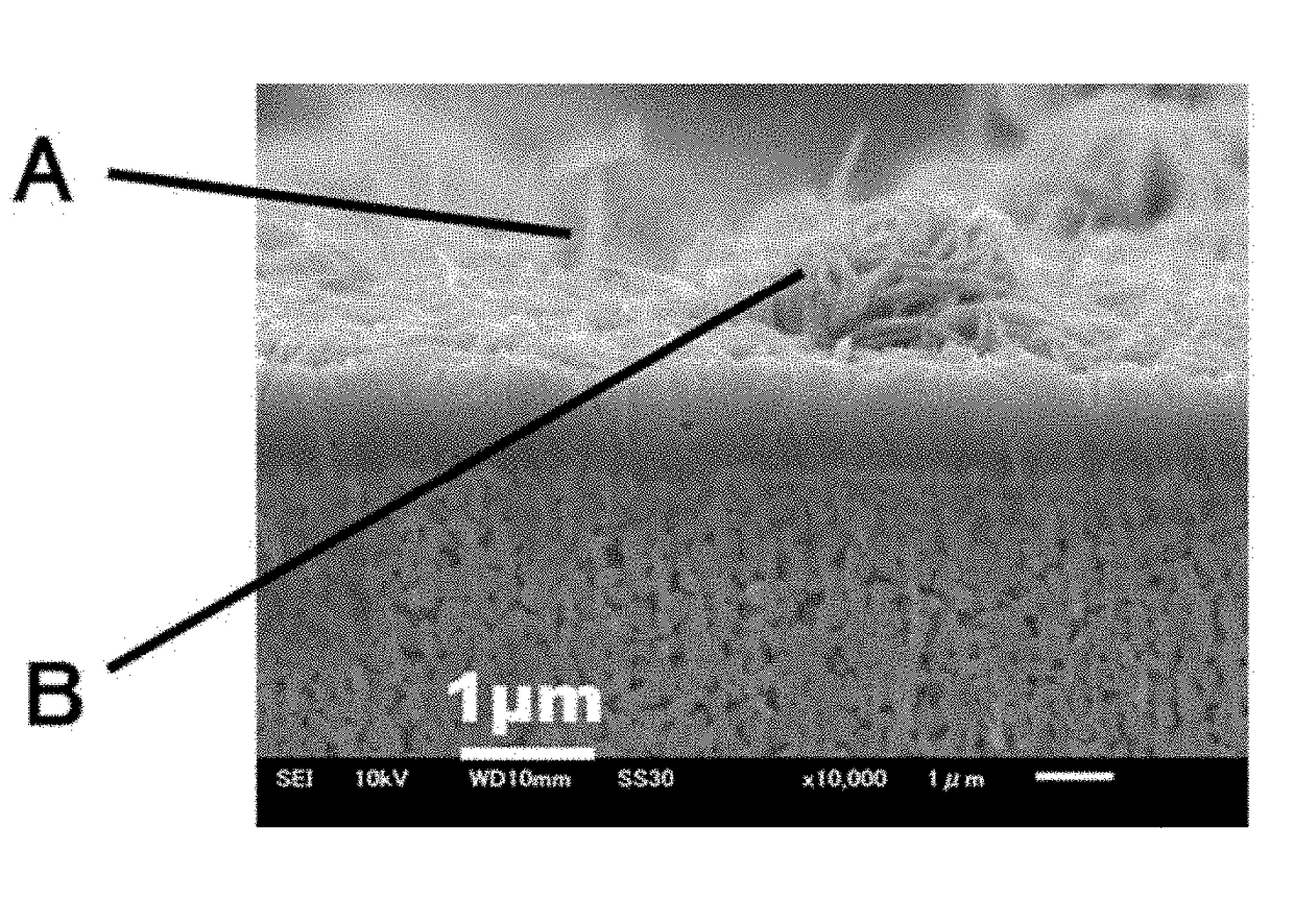 Layered double hydroxide film and composite material containing layered double hydroxide