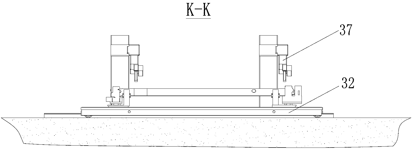 Box assembling production line, box assembling method, production system and production method for arm joint