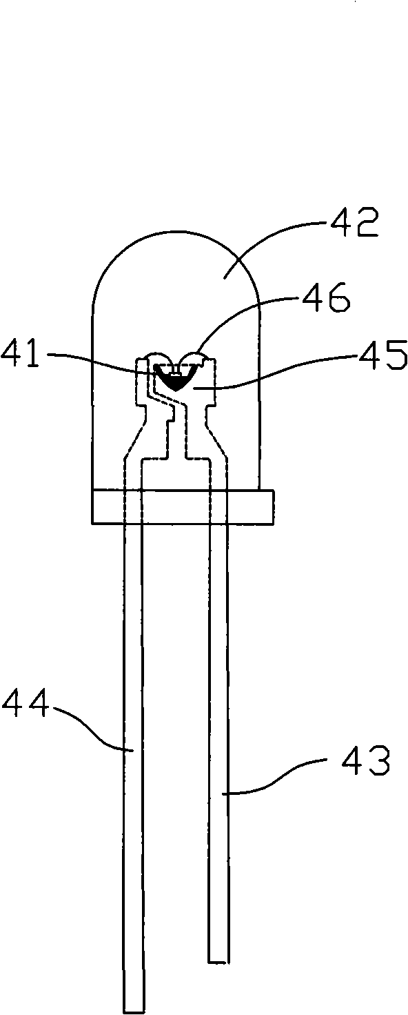 LED encapsulation structure and forming method thereof