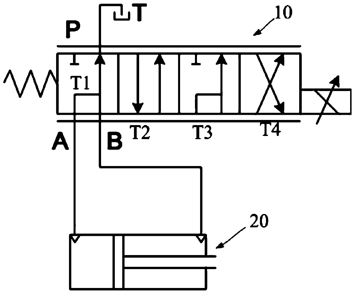 Flow valve, position control method of flow valve, and control device