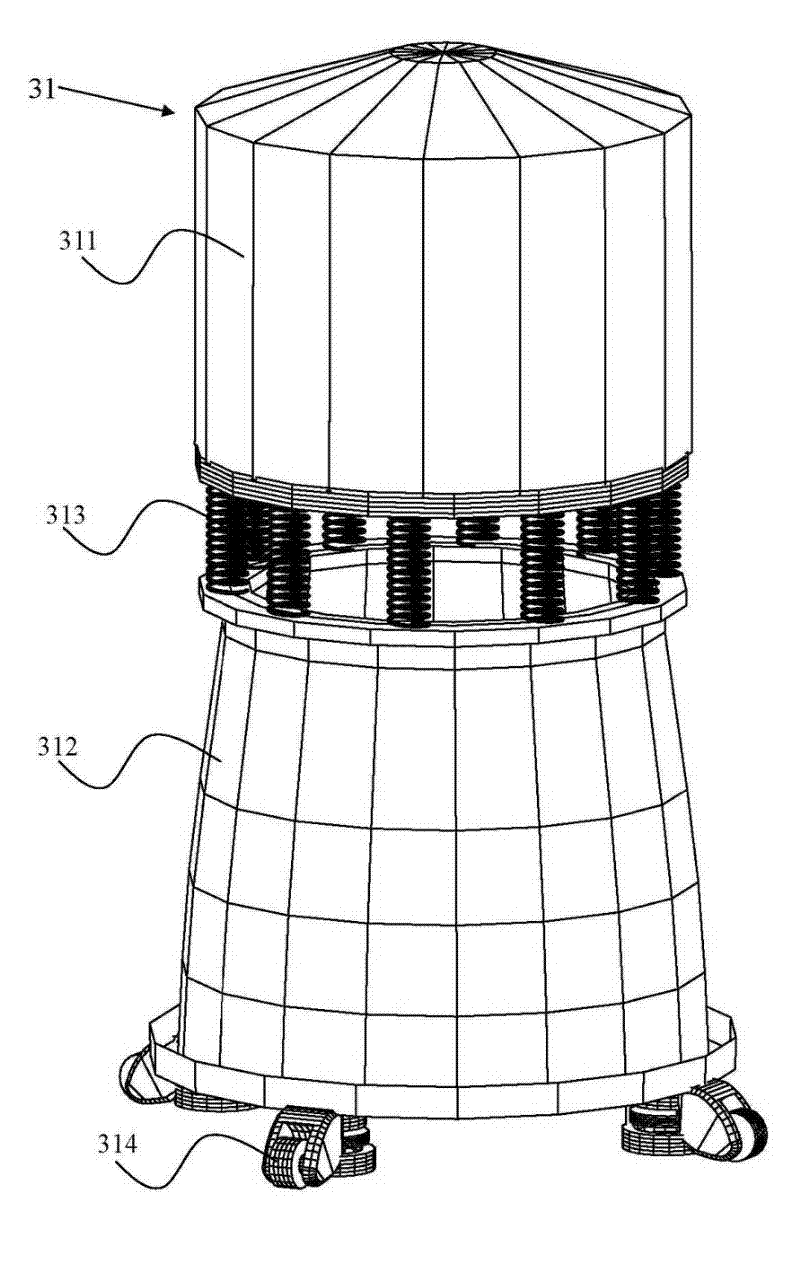 System and method for processing rubbish percolate