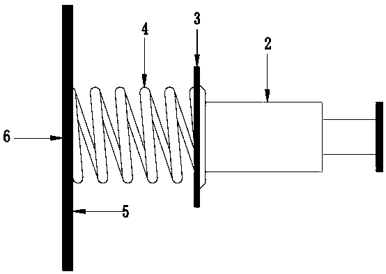 Multifunctional testing device used for lining structure