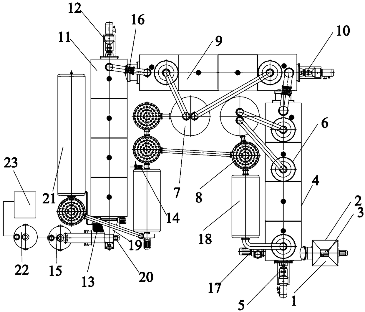 Production method and equipment for co-production of bamboo charcoal and bamboo vinegar