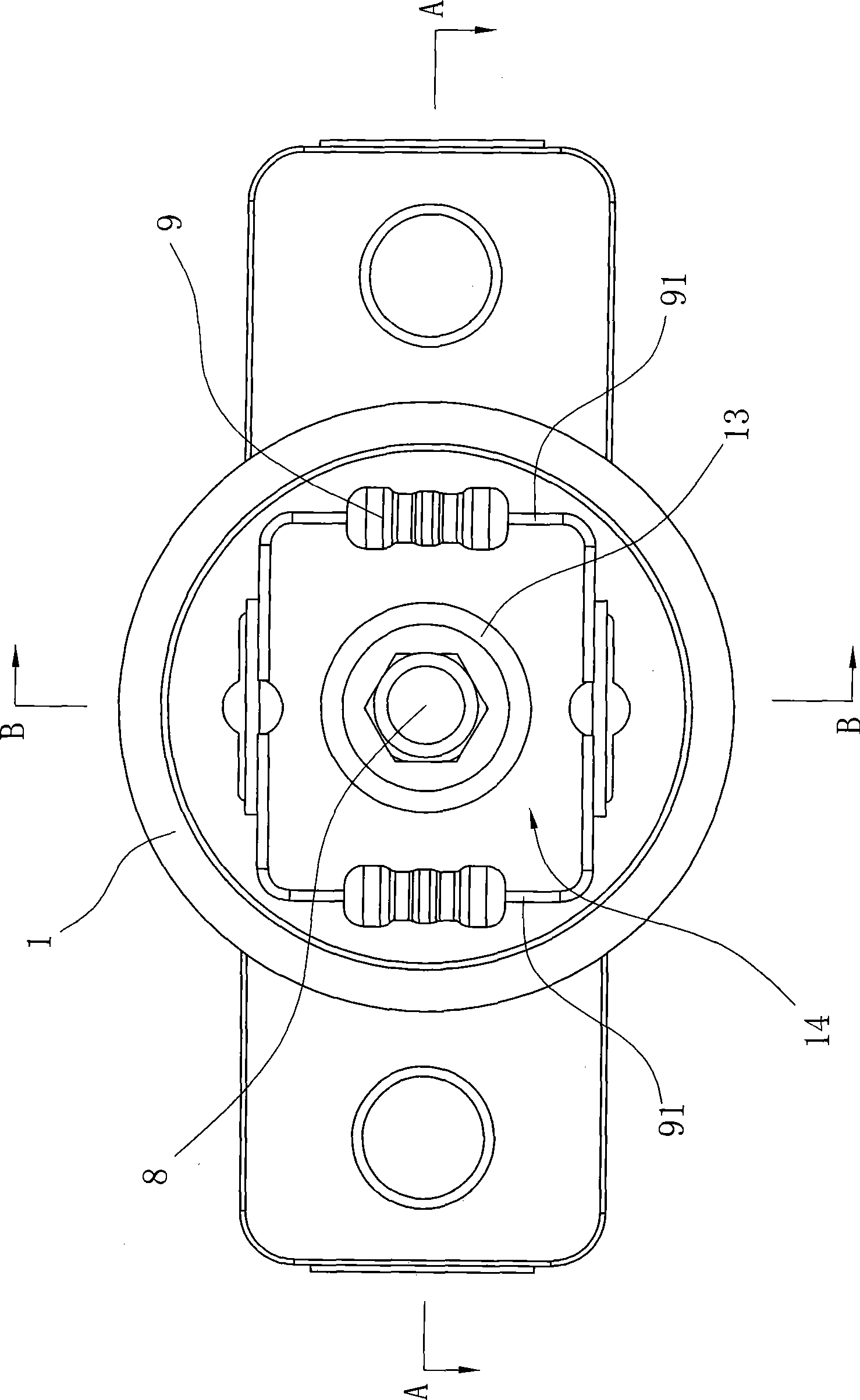 Kick type temperature controller