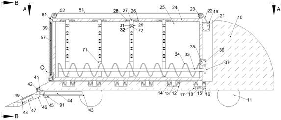 Transport vehicle capable of reducing brake inertia