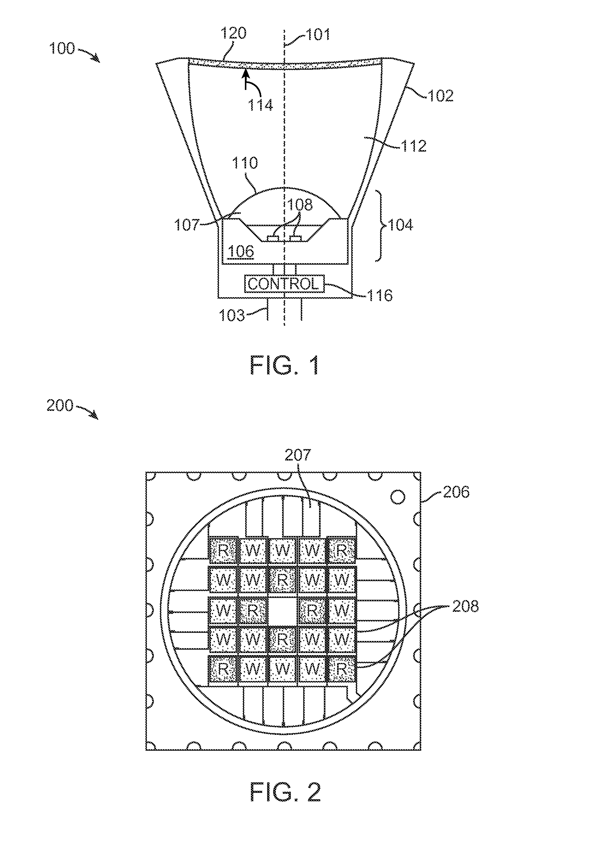 System and methods for warm white LED light source