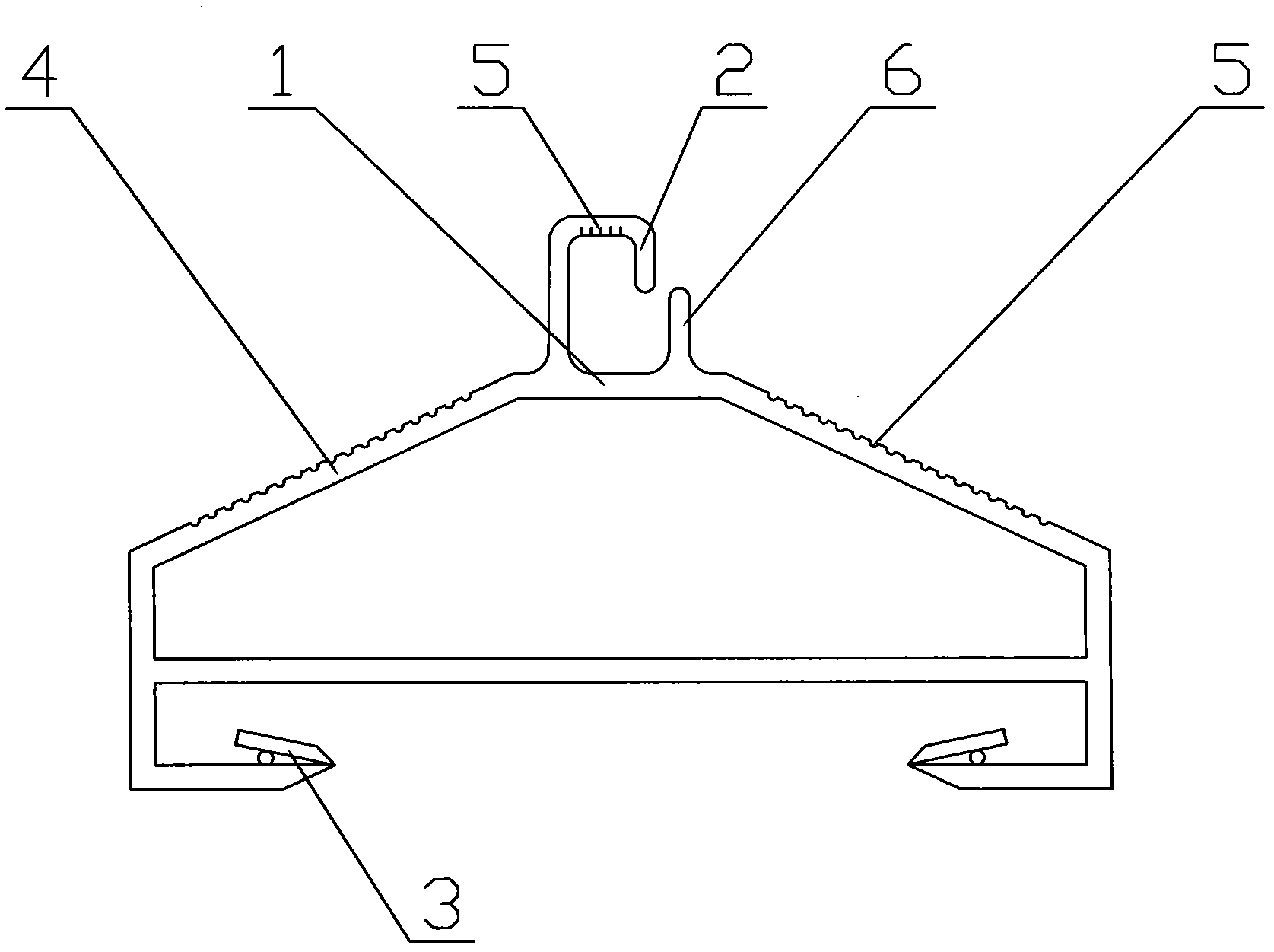 Windproof drying rack