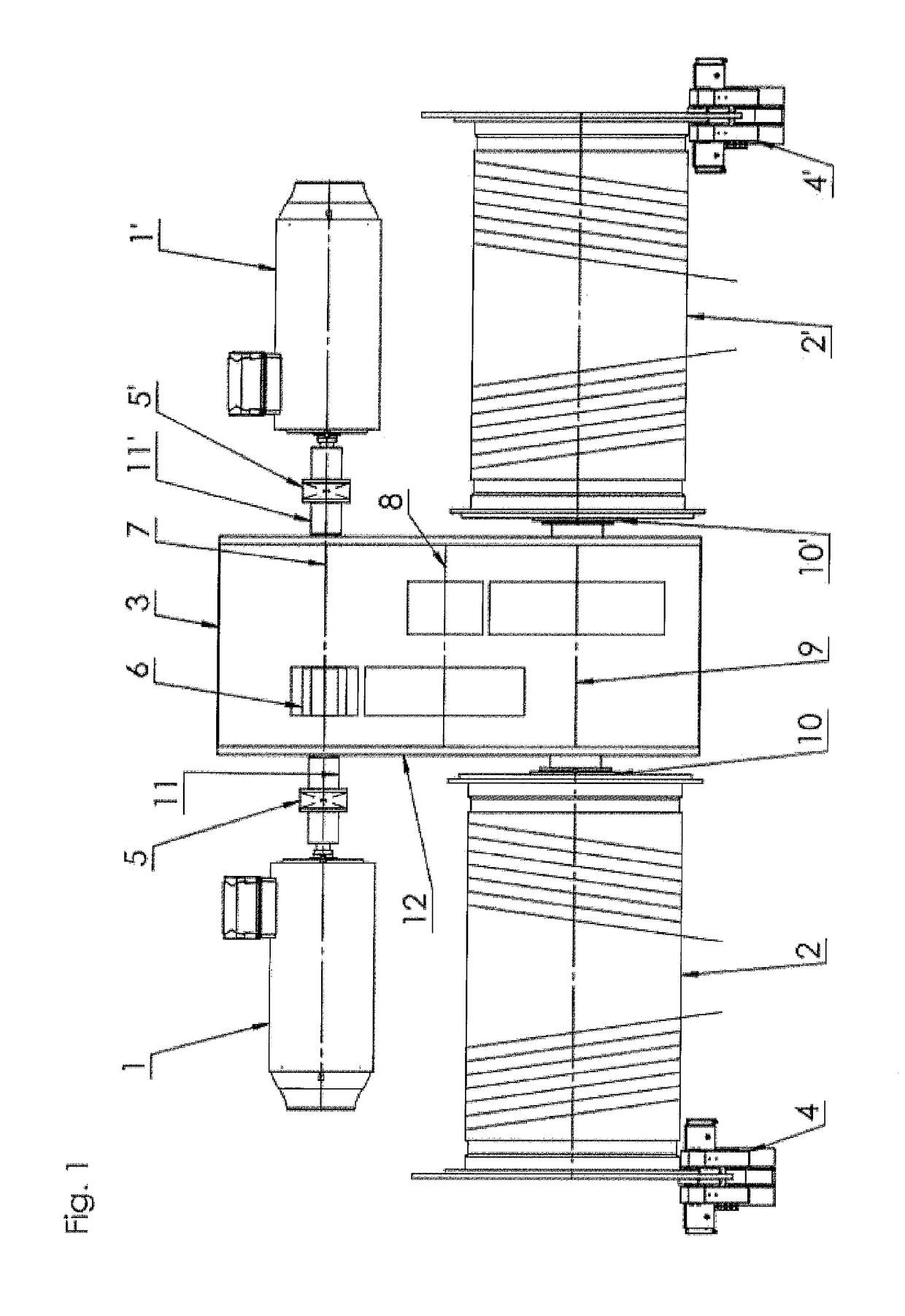 System arrangement of lifting mechanisms and method of operating the system arrangement